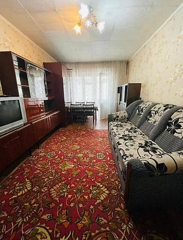 Кыймылсыз мүлк: 2 бөлмө, 45 м², Алматинка / Чүй көч. 104-серия, 3 кабат — 6