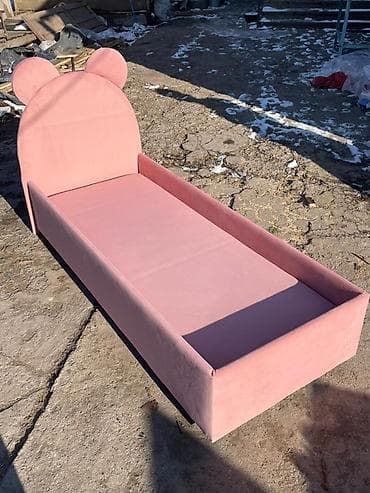 сухой басейин: Детская односпальная кровать с мягким изголовьем «Мишка» - Дизайн — 5