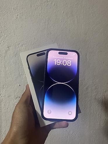 iphone 4: IPhone 14 Pro, Б/у, 256 ГБ, Коробка, Кабель, Чехол, 89 % — 4