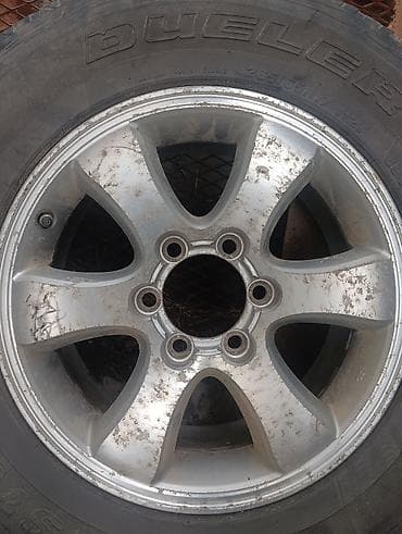 Колеса в сборе 265 / 65 / R 17, Лето, Б/у, 1 шт, Внедорожные (АТ/МТ), Литые, отверстий - 6 — 2
