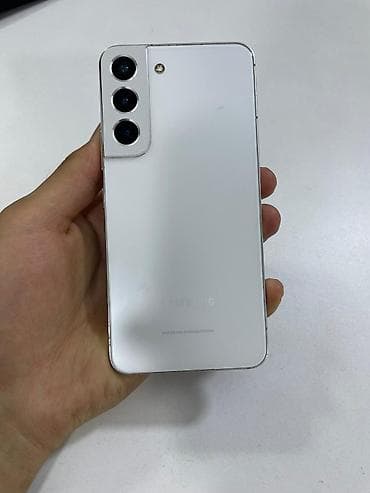 Samsung Galaxy S22, Б/у, 256 ГБ, цвет - Белый, 1 SIM, eSIM at lalafo.kg Samsung Galaxy S22, Б/у, 256 ГБ, цвет - Белый, 1 SIM, eSIM
