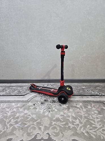 Детские самокаты: Детский самокат, Трёхколёсный, Б/у — 1