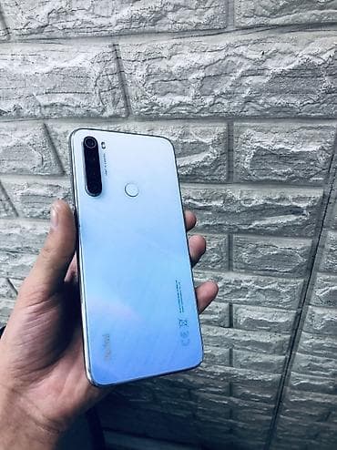 apple 12: Redmi, Redmi Note 8T, Б/у, 64 ГБ, цвет - Белый, 2 SIM — 1