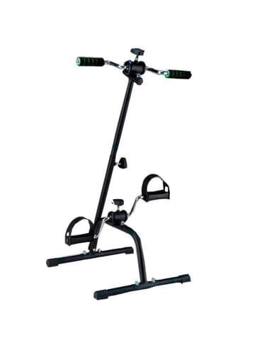 купить домашний тренажер велосипед: 2в1 велотренажер и тренажер рук 🟡 регулировка нагрузки для рук и ног — 4