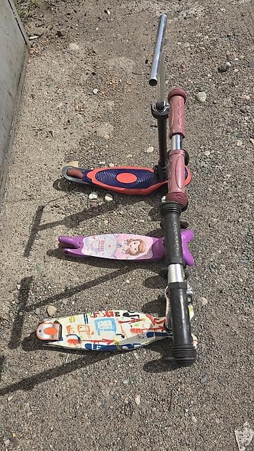 детский самокат б у: Детский самокат, Трёхколёсный, Б/у — 3