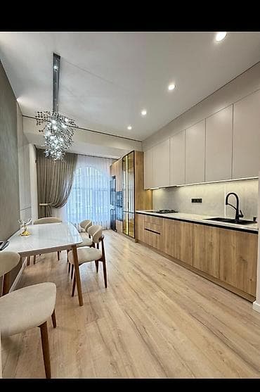 Квартиры: 2 комнаты, 77 м², Элитка, 12 этаж, Дизайнерский ремонт — 1