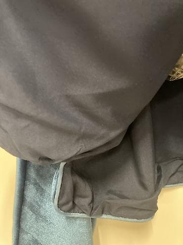 плащ накидка: Бархатная легкая курточка-пиджак, цвет — глубокий синий. - Материал — 6