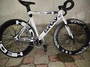 детский велик трехколесный: Шоссейный велосипед, Рама M (156 - 178 см), Б/у — 2