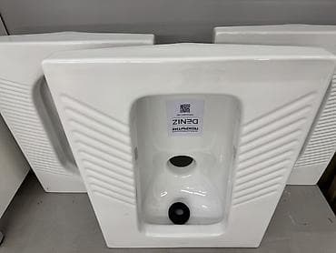 наполнител: Напольный унитаз-турецкий (азиатский) тип, керамический, белый, дениз — 1