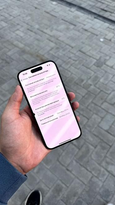 x6 pro: IPhone 15 Pro, Б/у, 256 ГБ, 81 % — 3