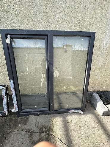 Эшиктер жана комплектөөчүлөр: Даяр пластик терезеле, Терезе түрү: Стандарттык, Декоративдик өзгөчөлүктөрү: Башка өзгөчөлүктөр, Колдонулган, Орнотуусуз, Бөлүп төлөө жок — 2