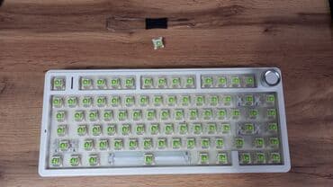 механический клавиатуры: Клавиатура, Aula, Механическая, Bluetooth, Проводное подключение, Размер: 75% — 2
