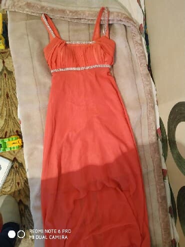 выпускное платье в греческом стиле: L (40), цвет - Розовый — 3