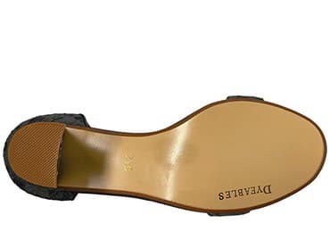 шлепки на каблуке: Touch Ups Summer босоножки, размер 9 Добавьте Лето в любой ансамбль — 3