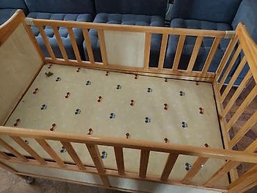 Ремонт и строительство: Продаю манеж. Имеется люлька — 1