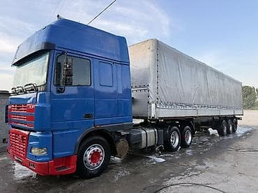 бдф будка: Тягач, DAF, 2000 г., Тентованный — 6