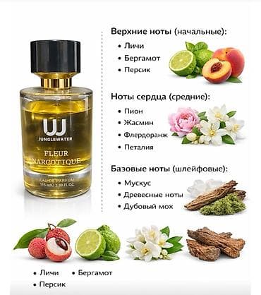 Парфюмерная вода Junglewater Fleur Narcotique, 100 мл (3.89 fl oz)