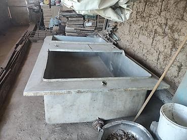 ножовка по металлу: Двухсекционная промышленная ванна/чан из нержавеющей стали - — 5