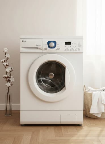 компьютер для работы: Стиральная машина LG, Б/у, Автомат, До 5 кг, Компактная — 1