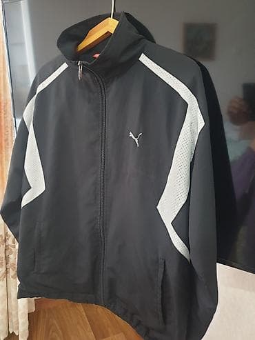 reebok куртка: Мужская куртка, L, Puma, Б/у, цвет - Черный, Самовывоз — 2