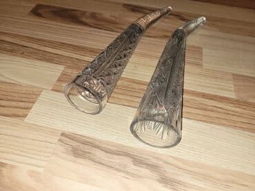 стекло ссср: Продаю хрустальные чешские стаканы (2 шт) "Рог Изобилия". Лежали за — 4