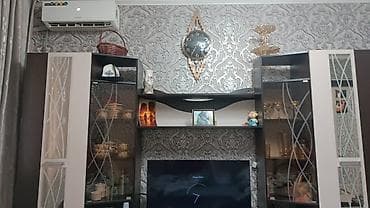 кухиный шкаф бу: Стенка-шкаф, Тип стенки-шкафа: Модульная, Для зала, Б/у, Особенности: С отделением под телевизор — 2