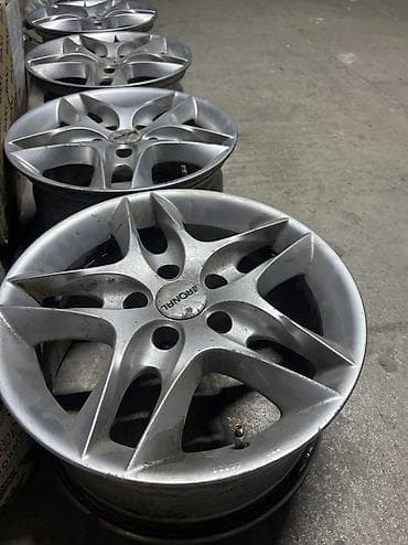 mitsubishi evolution: Литые Диски R 16 Toyota, Комплект, отверстий - 5, Б/у — 1