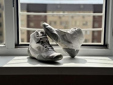 nike react: Мужские кроссовки, 42, 42.5, Nike, Б/у, цвет - Серый, Самовывоз, Платная доставка — 3