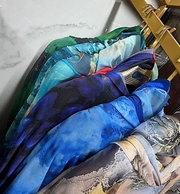 хиджаб химар: 🌊 Буркини 5 в 1 ▫️ Балаклава с узором — однослойная ▫️ Однотонный — 9