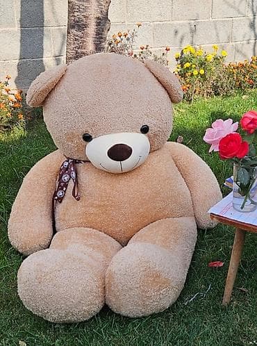 мишка форма: Огромный плюшевый медведь - Размер: очень крупный, сидячая высота — 2