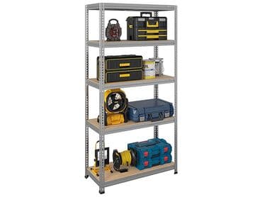 Стеллаж SBL 180KD/90x40/5 оцинкованный - Предназначен для