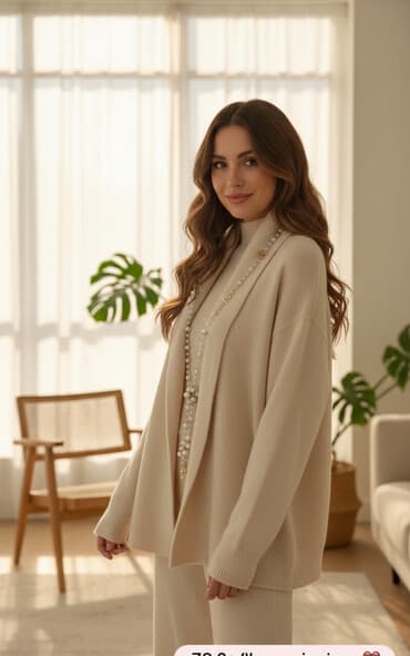 шерстяные кофты женские больших размеров: Кофта, Высокая горловина, Стандарт — 1