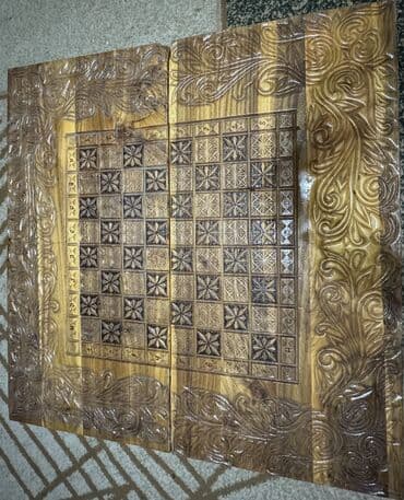 настольная игра мафия: ⚪️♟️Шашки, Шахматы, Нардо♟️⚪️ 🎁 Для подарка 🎁 3в1 — 1
