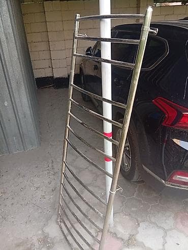 Полотенцесушитель (лестница), нержавеющая сталь, водяной - Материал — 2