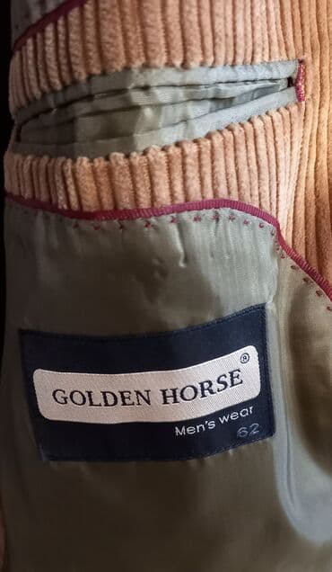 Атайын кийим: Продаю мужской велветовый пиджак коричневый 500сом б/у только один — 4