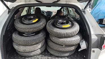 16 c: Колеса в сборе 135 / 70 / R 16, Запаска, Легковые, Железные — 2