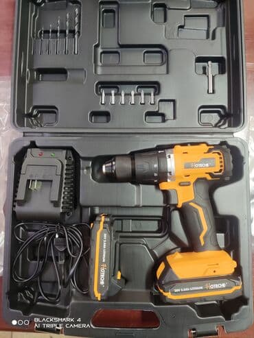 инструменты для электрика: Инструмент аккумуляторный HOTECHE Гайковёрт ударный. 20v. 4ah — 5