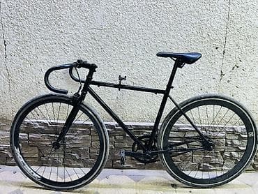 speed: Фикс-байк (single speed) с дорожным рулём типа «баран» и передним — 2