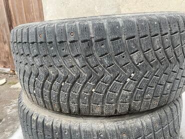 шины для внедорожников бу: Шины 275 / 45 / R 21, Зимняя шипованная, Б/у, Пара, Внедорожные (АТ/МТ), Англия, Michelin — 2