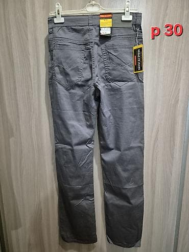 рубашки в клетку: Мужская рубашка, 4XL, Новый, цвет - Серый — 6