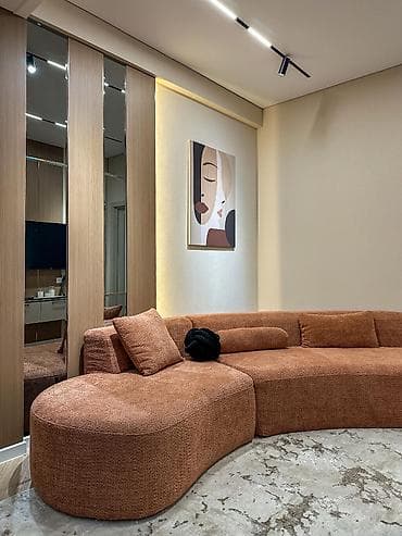 Недвижимость: 2 комнаты, 53 м², Кок-Жар ж/м Элитка, 6 этаж, Дизайнерский ремонт — 4