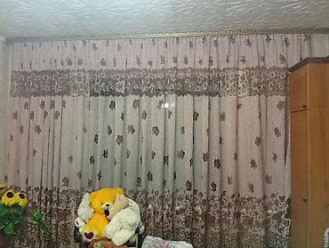 Комплект штор, С тюлем в комплекте, Готовое изделие, Для зала