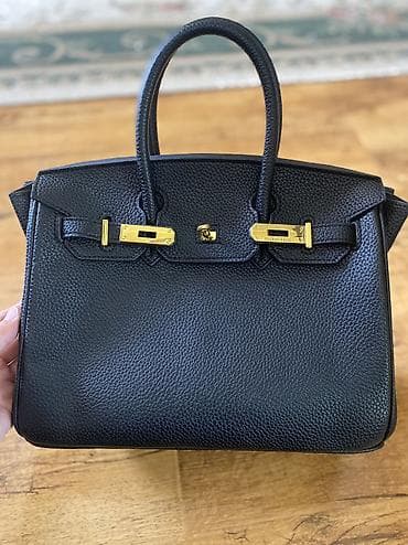 Аксессуарлар: Сумка женская в классическом стиле tote/satchel, выполненная из — 1