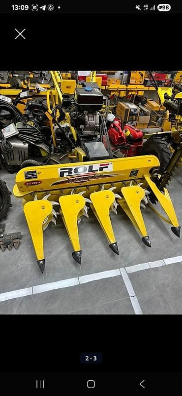 Зерновая жатка ROLF Reaper 4G120D - Тип: самоходная мини-жатка для — 3