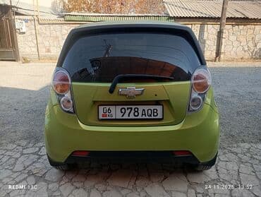 бу авто в кредит без первоначального взноса рядом просп. жибек жолу, бишкек: Chevrolet Spark: 2012 г., 1 л, Автомат, Бензиновая, Хэтчбэк — 18