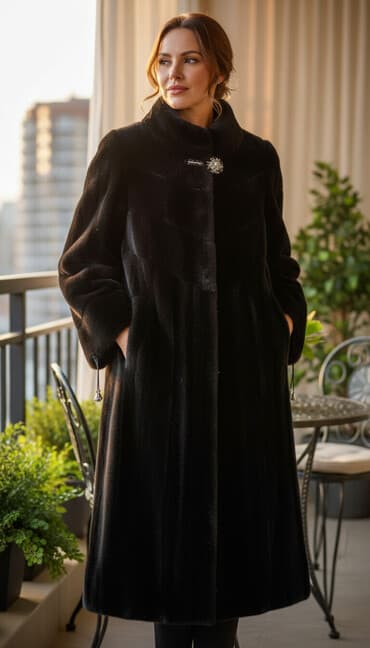 мед формы: Шуба, Длинная модель, 2XL — 1