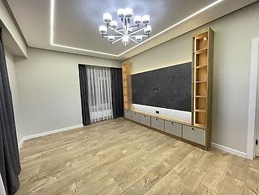 ысык кол комната: 2 бөлмө, 70 м², Элитка, 12 кабат, Дизайнердик ремонт — 8