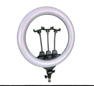 лампа для съемок круглая: Кольцевая RGB лампа MJ-45 (45СМ) Самая яркая цветная кольцевая лампа — 3