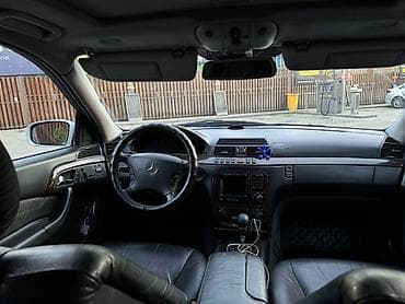 Транспорт: Mercedes-Benz S-Class: 1998 г., 5 л, Автомат, Бензин, Седан — 4