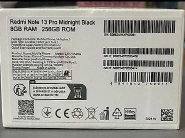 бу iphone 11: Redmi, Redmi Note 13 Pro, 256 ГБ, цвет - Черный, 2 SIM — 3